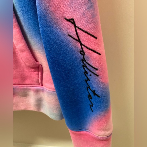 BRAND NEW HOLLISTER UNISEX TIE DYE HOODIE SIZE M - Picture 4 of 4